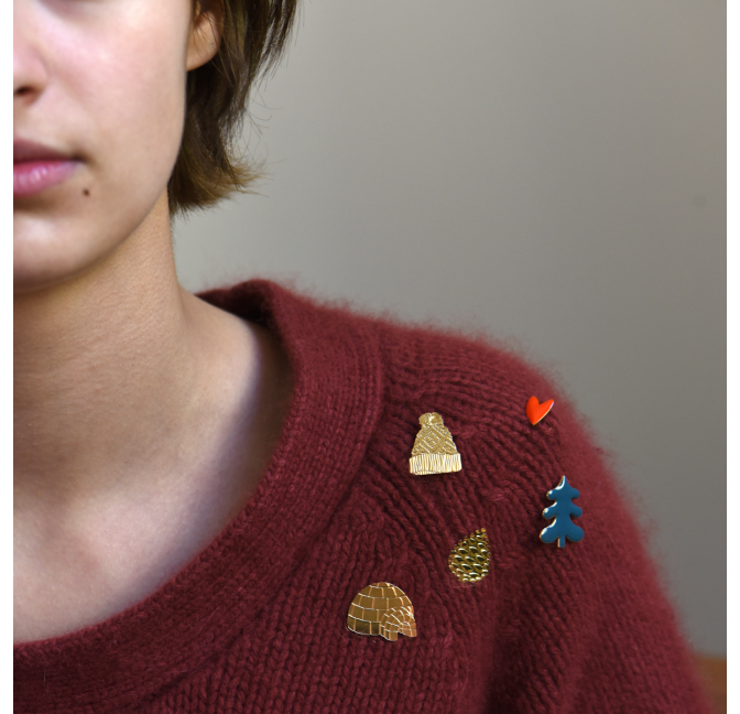 Enamel pins - Titlee Paris