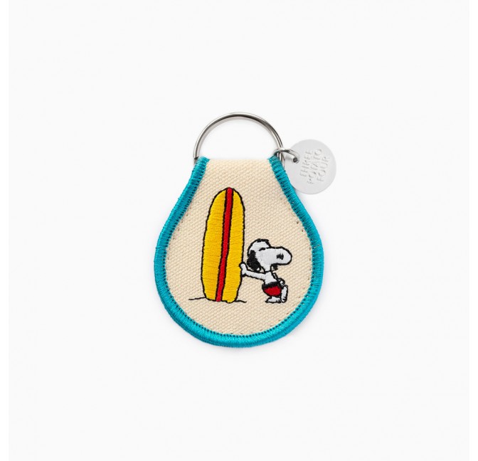 Porte-clés brodé Snoopy Surf - Three Potato Four