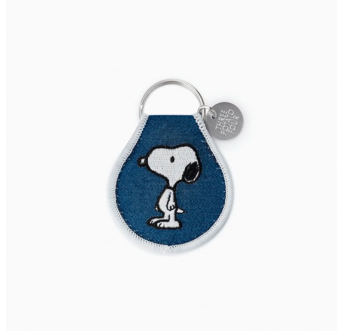 Porte-clés brodé Snoopy Classic - Three Potato Four