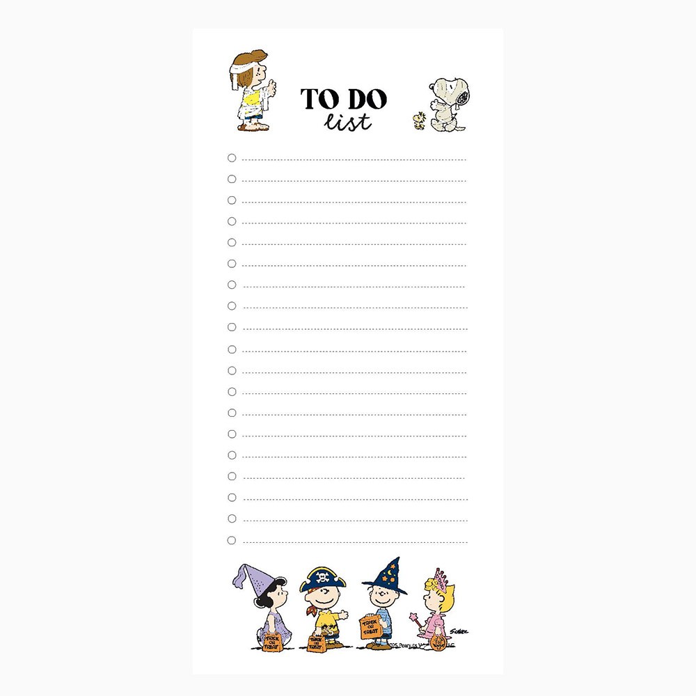 Bloc-notes Snoopy "Halloween" -  Peanuts x Titlee - Collection Halloween