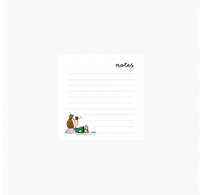 Bloc-notes Snoopy "Peppermint Patty" - Peanuts x Titlee