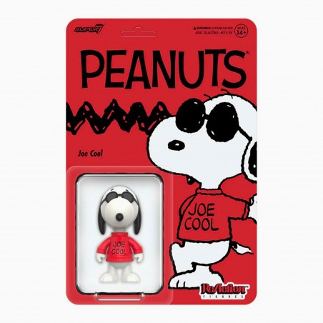 ReAction Snoopy Joe Cool figurine articulée - Super7