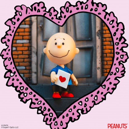Figurine ReAction Charlie Brown Valentine’s Day – Limited Edition Super7