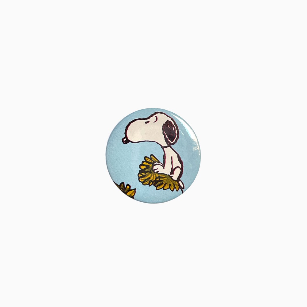 Badge Snoopy & Les Peanuts – Pièce Unique réalisée à partir de comics vintage