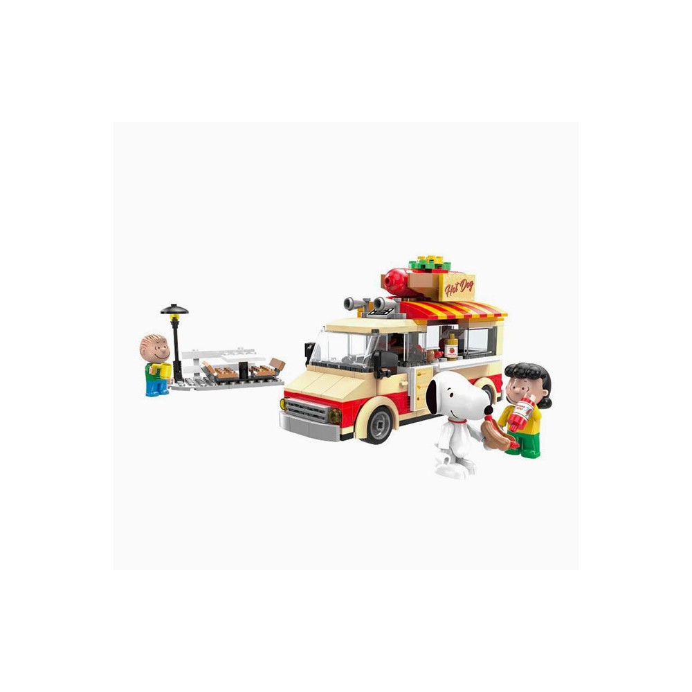 Snoopy Street Fair & Hot Dog Truck – Construction Set (289 pieces)