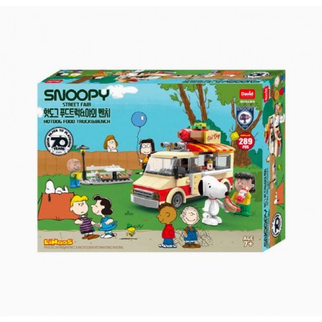 Snoopy Street Fair & Hot Dog Truck – Construction Set (289 pieces)