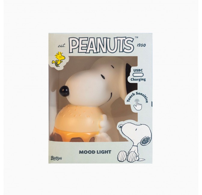 Snoopy Burger Light – USB-C Rechargeable Night Lamp