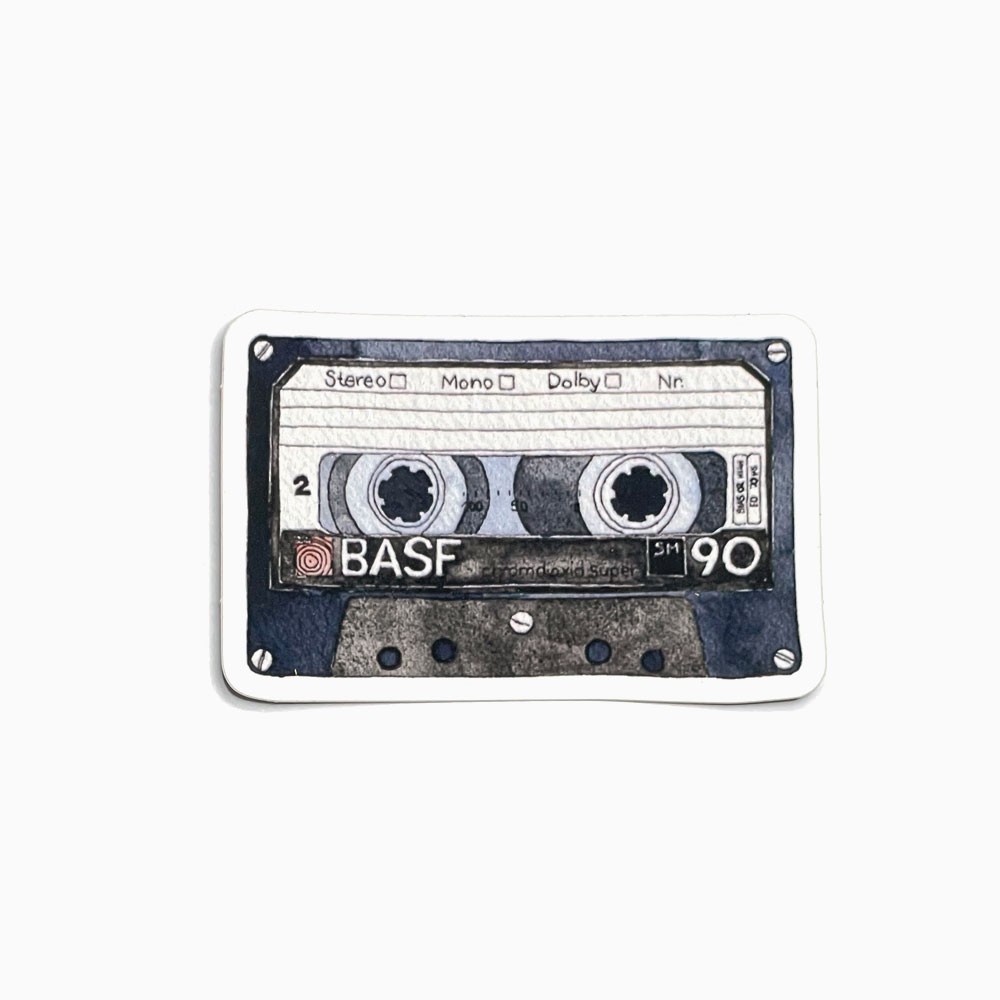Cassette tape sticker - Soft Touch