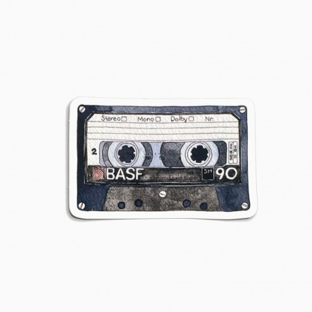 Cassette tape sticker - Soft Touch