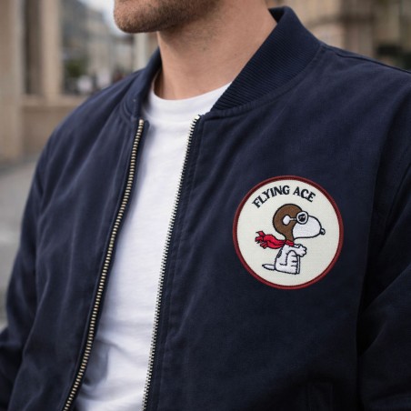 Snoopy Flying Ace Iron-On Patch – 7.5 cm