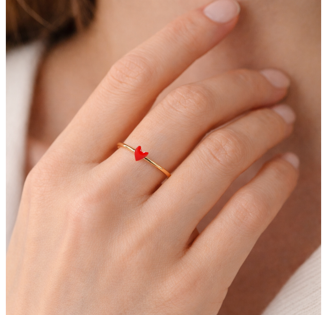 Bague Grant coquelicot - Titlee Paris