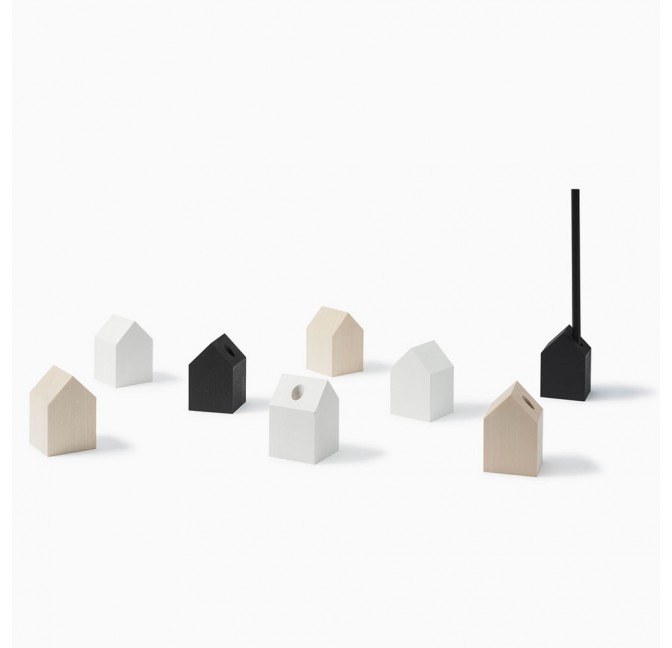 Tiny House porte crayon noir - Cinqpoints