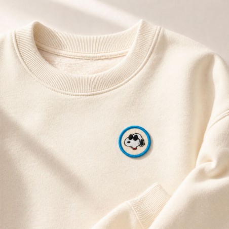 Snoopy Joe Cool Iron-On Patch – 4 cm