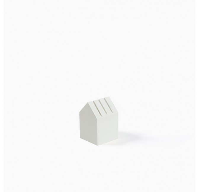 Tiny House porte carte blanc - Cinqpoints