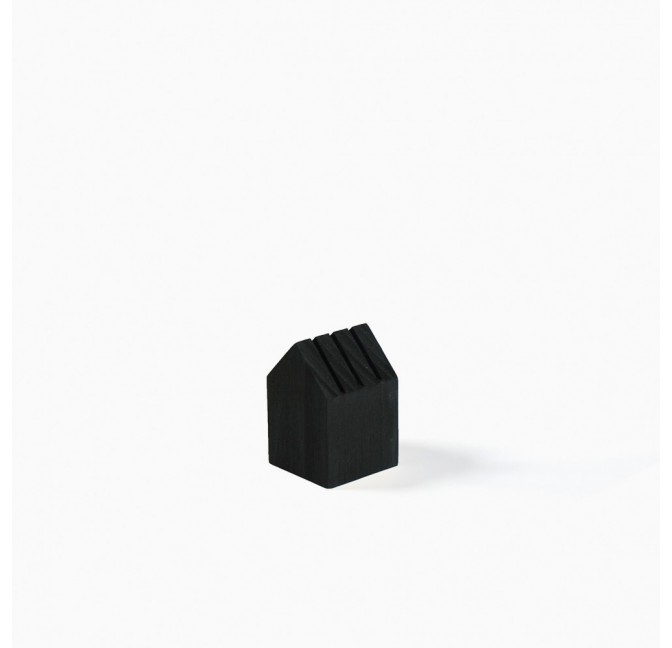 Tiny House card holder black - Cinqpoints