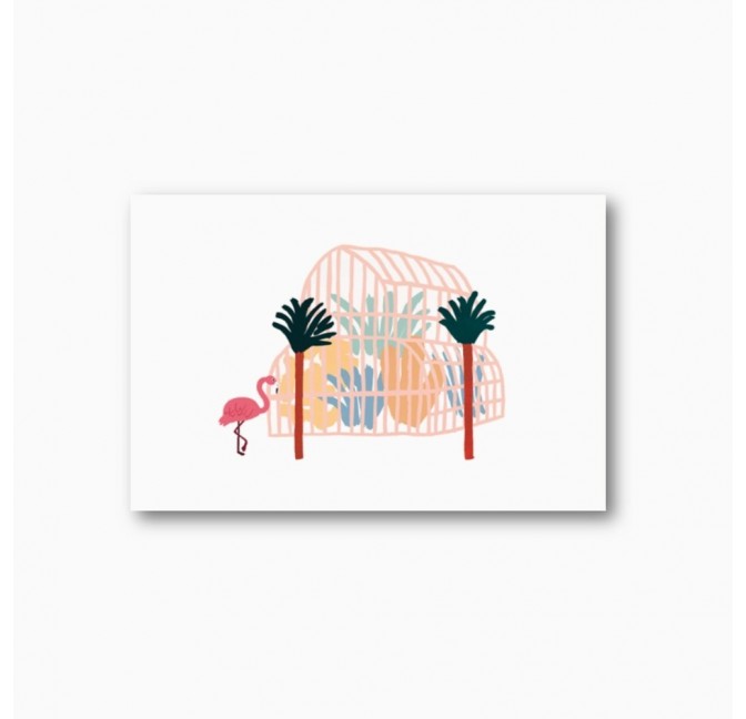 6 postcards Lyon - Léa Maupetit & Julie Flamingo