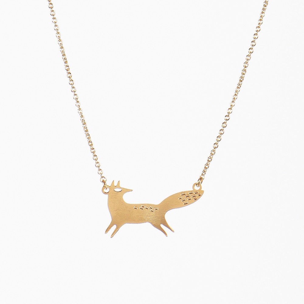 Wolf necklace - Titlee Paris x Lucille Michieli