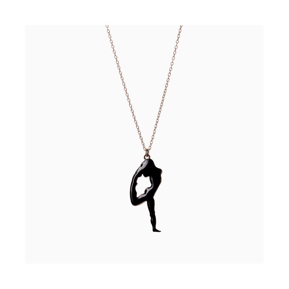 Mouvement de danse Necklace black - Titlee Paris x Musée Rodin