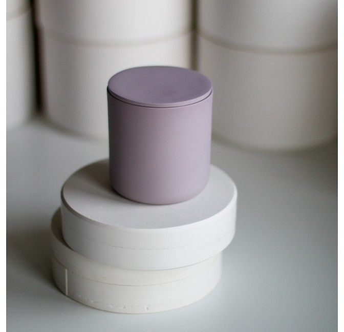 Porcelain lidded jar lilac - Kira Ni