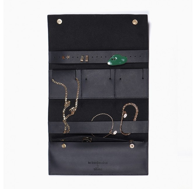 Jewellery pouch black - Titlee Paris x La Benjamine