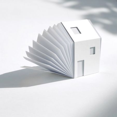 Bloc notes House of Notes - Blanc