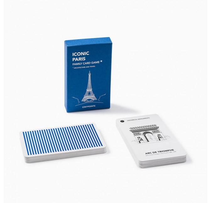 Iconic Paris card game