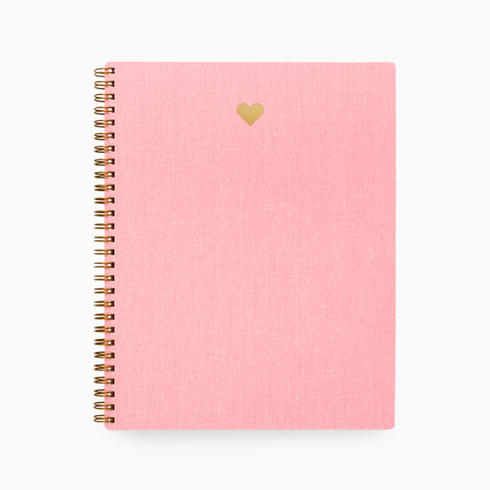 Appinted Fall in Love  Pink Notebook