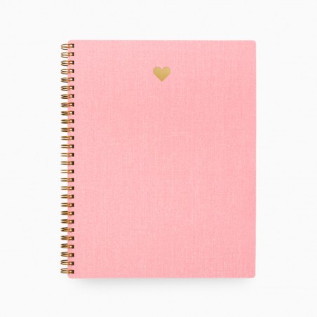Appinted Fall in Love  Pink Notebook