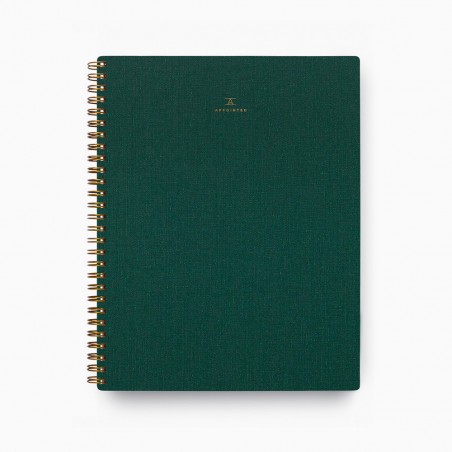 Appointed Notebook Hunter Green