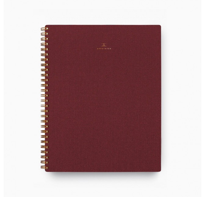 Appointed Notebook Rhubarb - Limited Edition