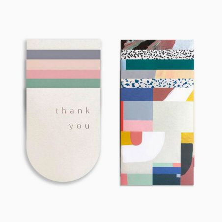 Pack de 6 cartes doubles & enveloppes