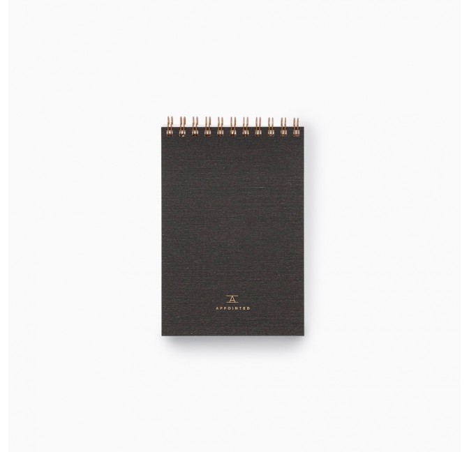 Bloc-notes de poche Charcoal grey - Appointed