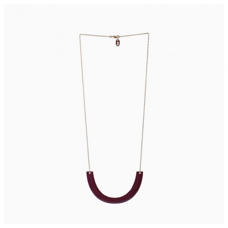Manhattan Necklace garnet - Titlee Paris