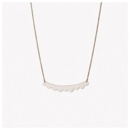 Mulberry Necklace off-white - Titlee Paris