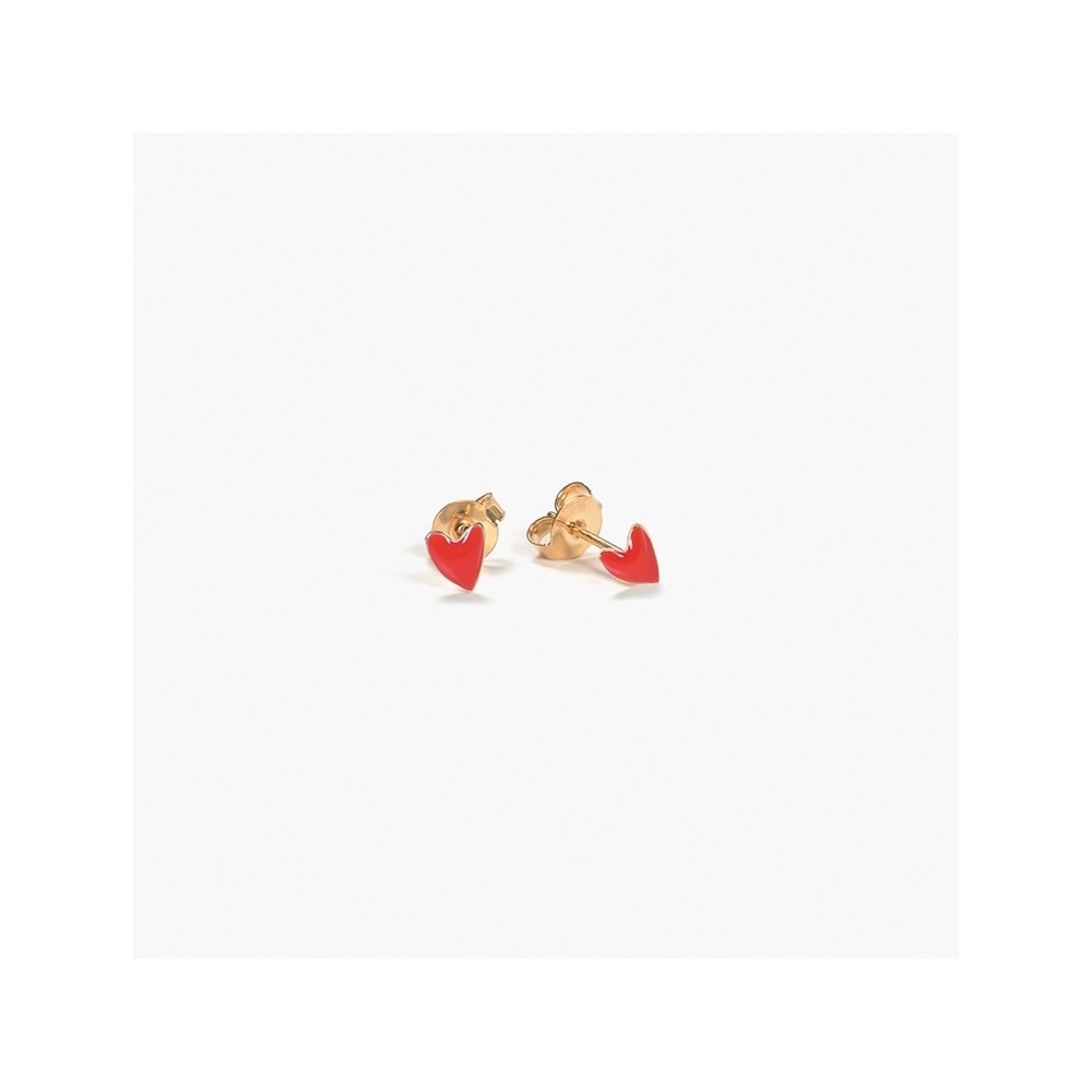 Red Grant earrings - Titlee Paris