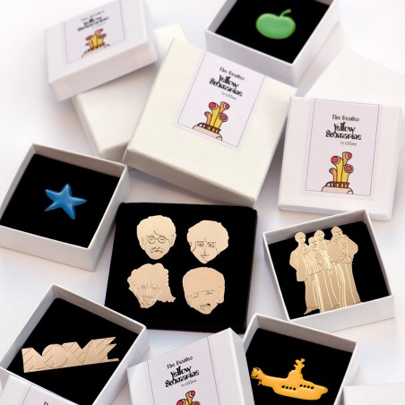 Pin's et broches The Beatles - Titlee Paris x Yellow Submarine