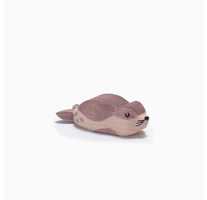 Wooden baby sea lion - Ostheimer (2255)