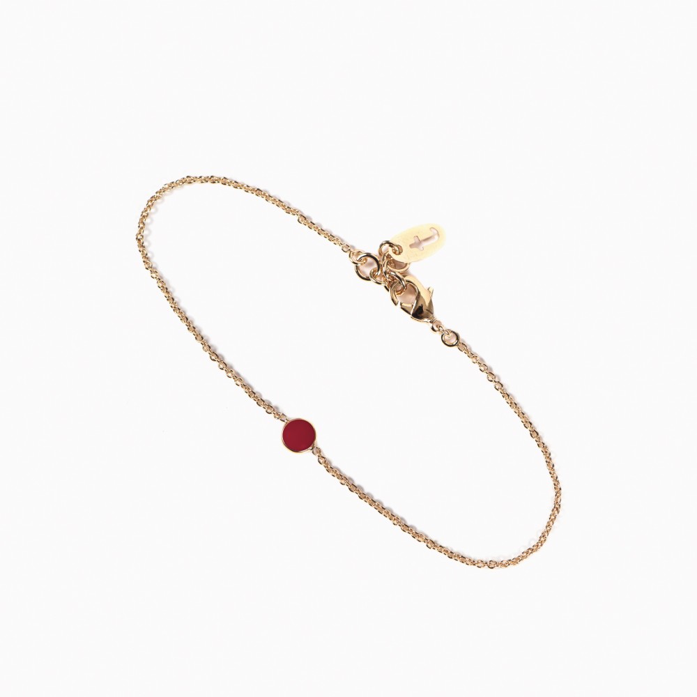 Bracelet Barlow rubis - Titlee Paris