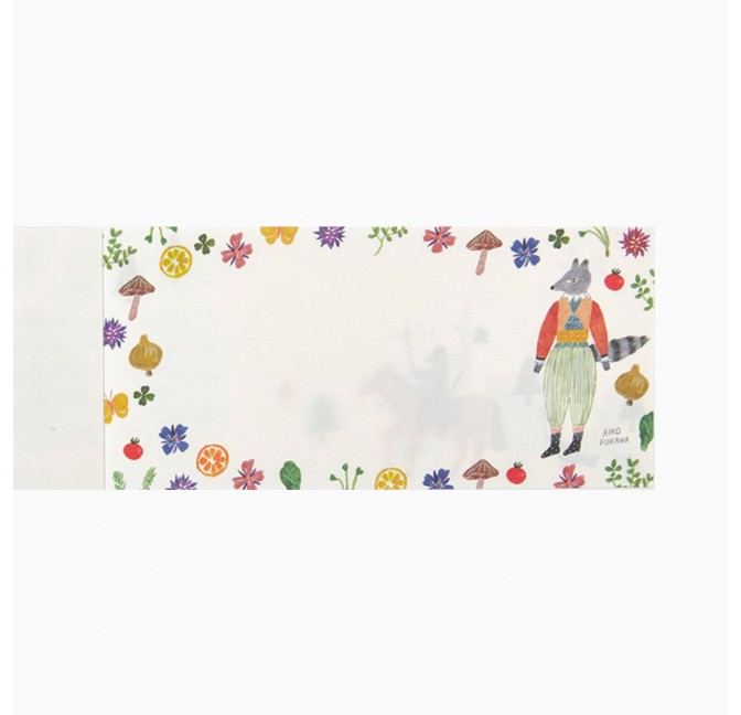 Green Garden notepad - Aiko Fukawa for Cozyca