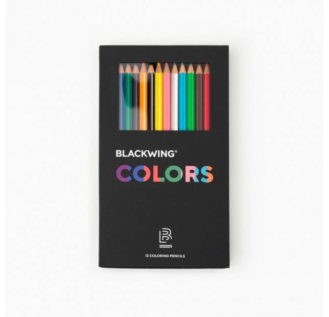 Boîte de 12 crayons de couleur - Blackwing