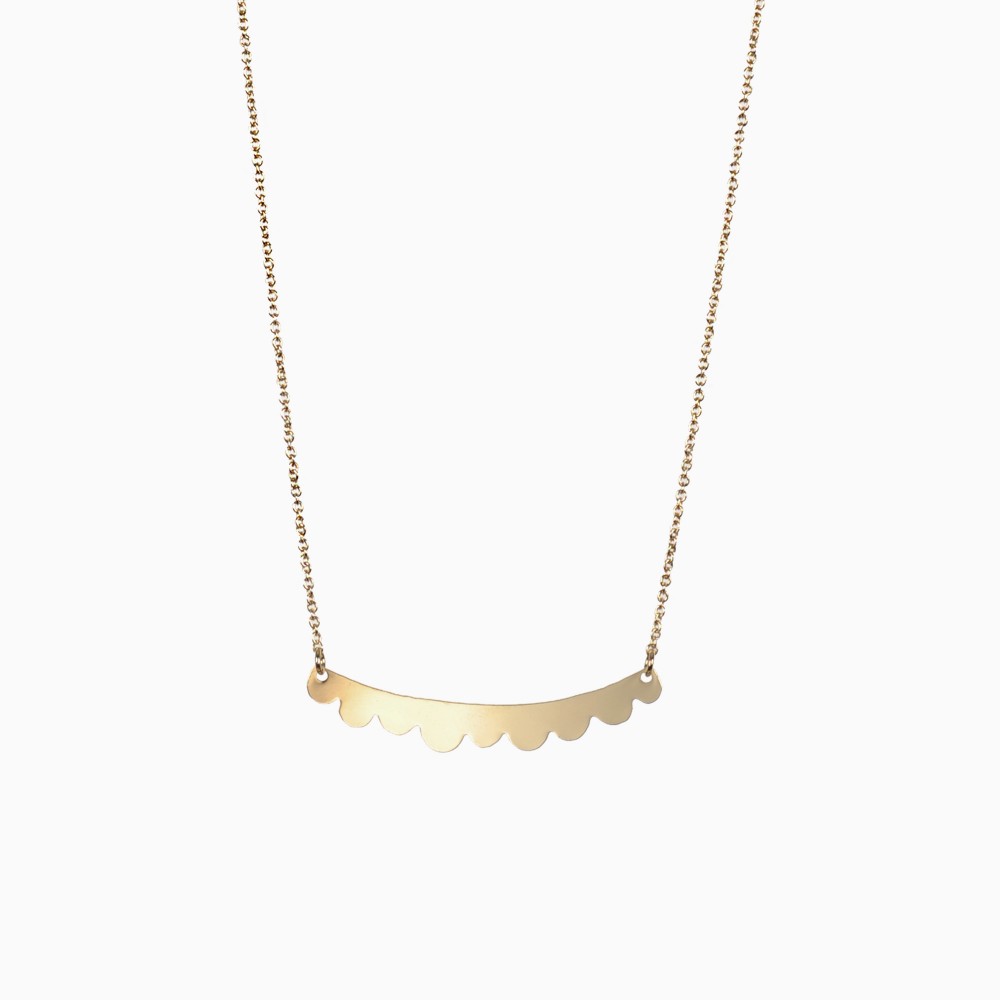 Collier Mulberry Doré - Titlee Paris