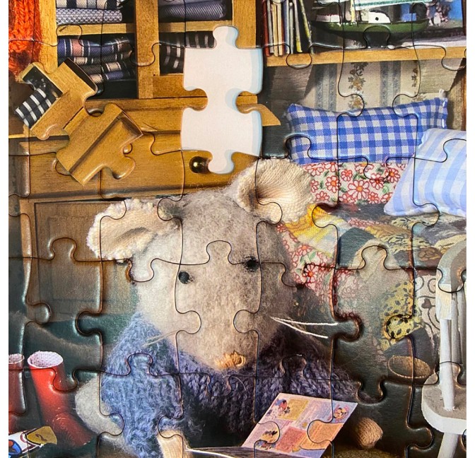 Sam's room puzzle 200 pieces - The Mouse Mansion