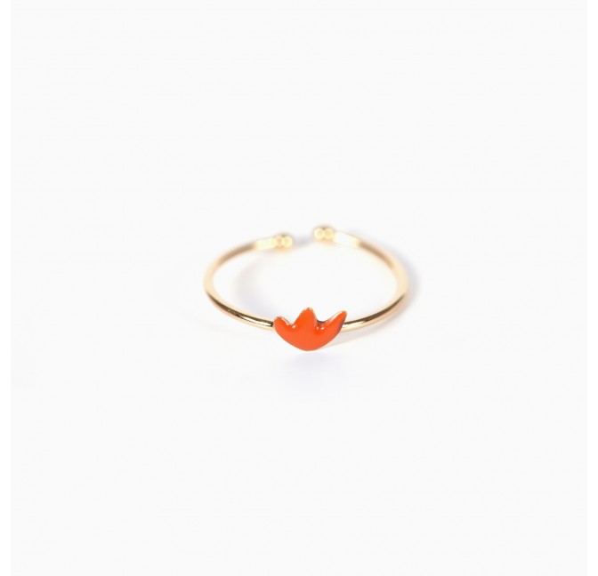 Maple Orange ring - Titlee Paris
