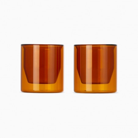 Ensemble de 2 verres à double paroi