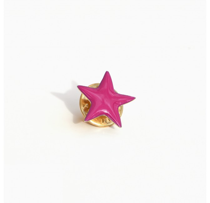 Star pin fuchsia - Titlee Paris