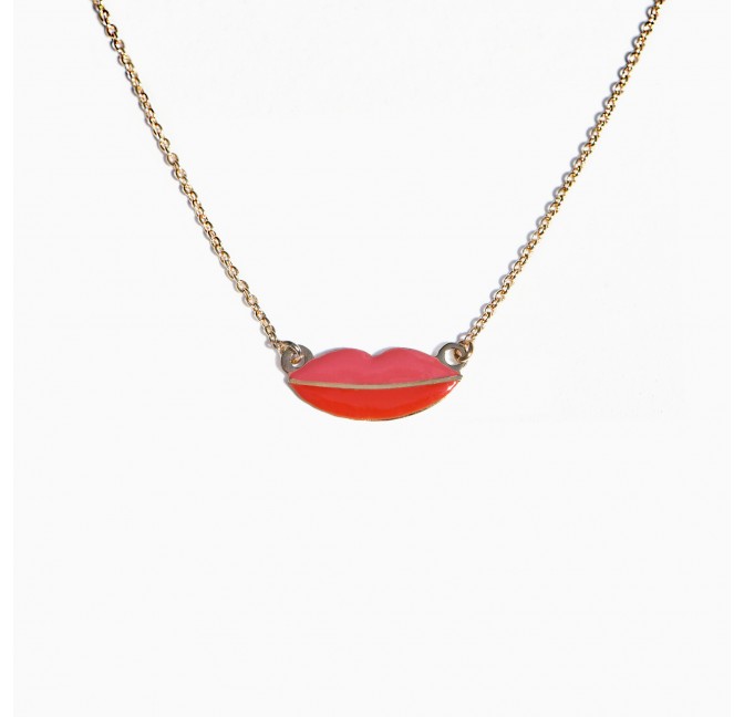 Bouche necklace - Titlee Paris x Hundred Pieces