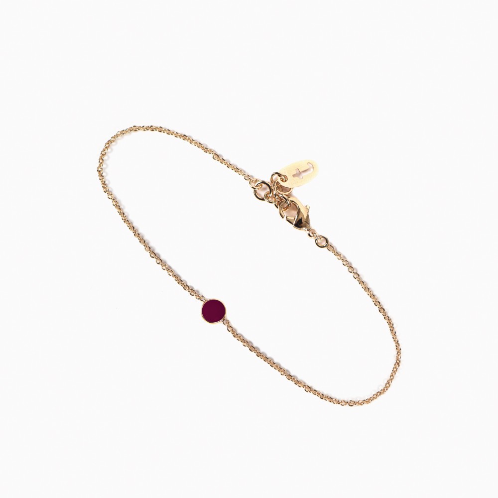 Barlow Bracelet garnet - Titlee Paris