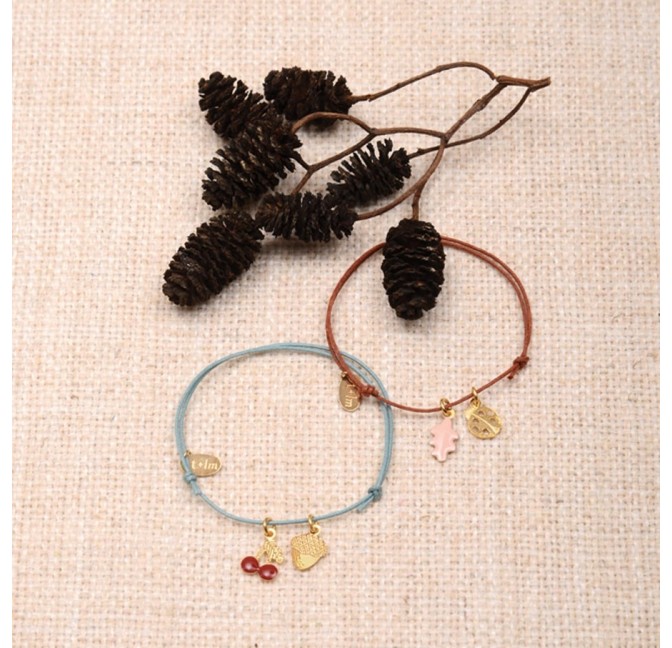 Acorn and Beetle bracelets - Titlee Paris x Lucille Michieli