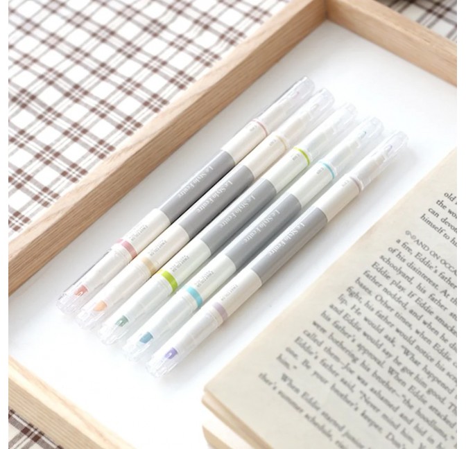 2 ways pastel pens set - Iconic