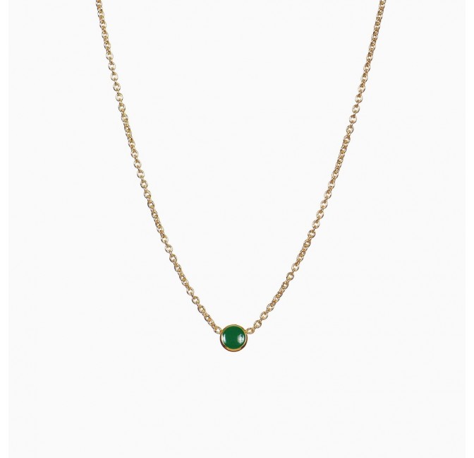 Larch green Necklace - Titlee Paris